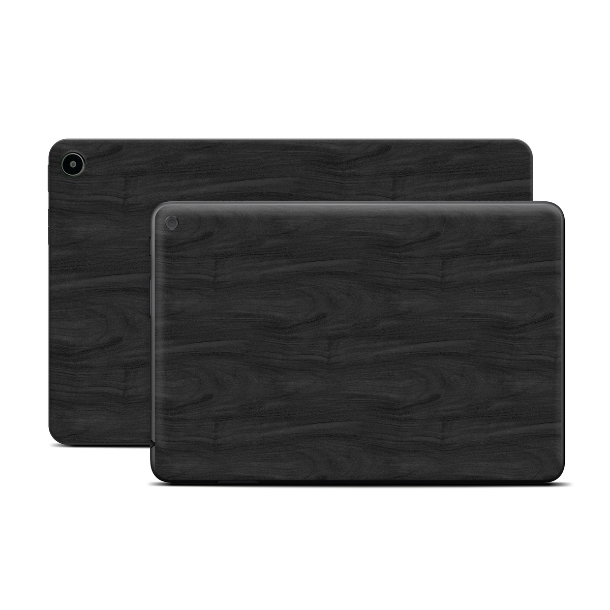 Amazon Fire Tablet Series Skin Skin design of Black, Brown, Wood, Grey, Flooring, Floor, Laminate flooring, Wood flooring, with black colors