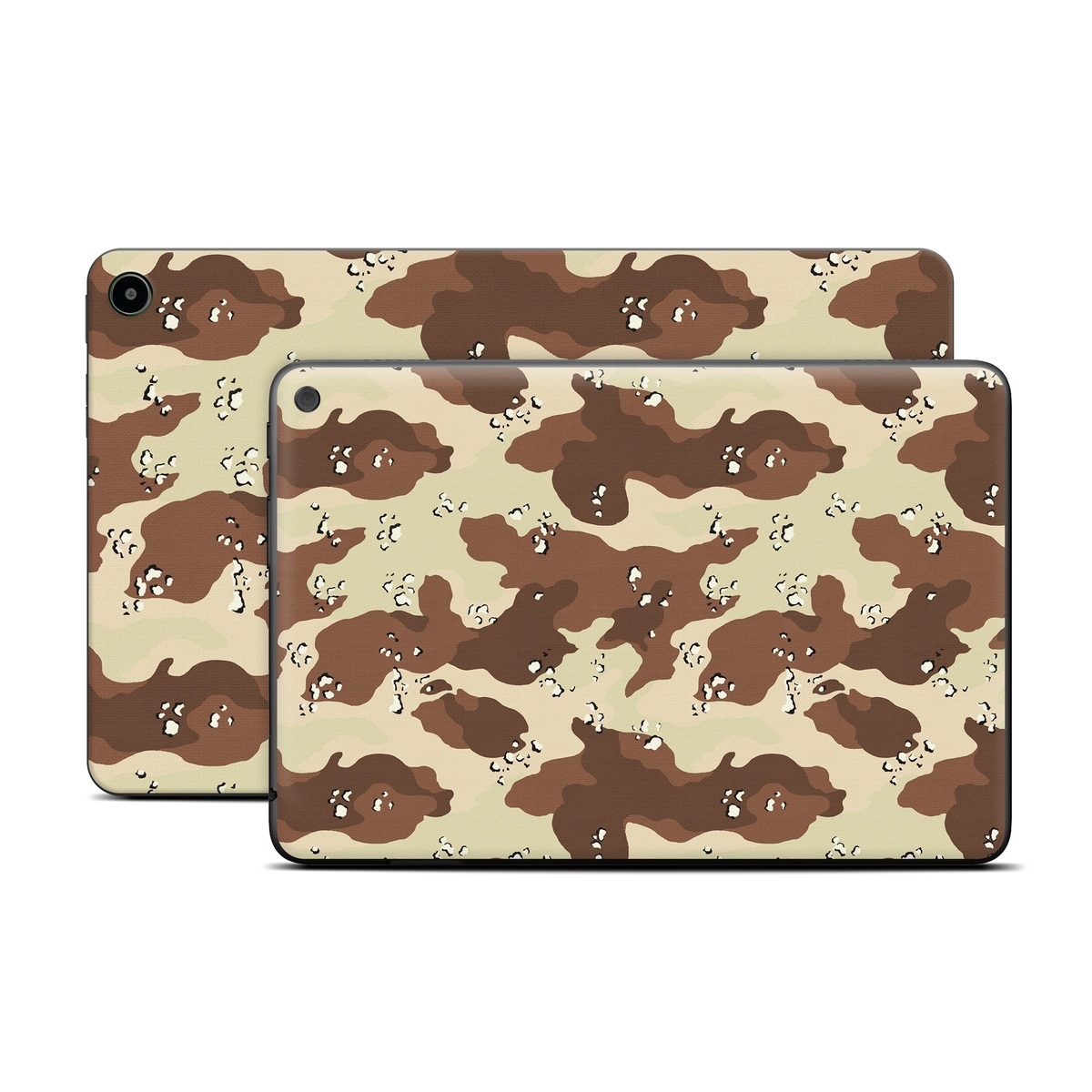 Amazon Fire Tablet Series Skin Skin design of Military camouflage, Brown, Pattern, Design, Camouflage, Textile, Beige, Illustration, Uniform, Metal, with gray, red, black, green colors