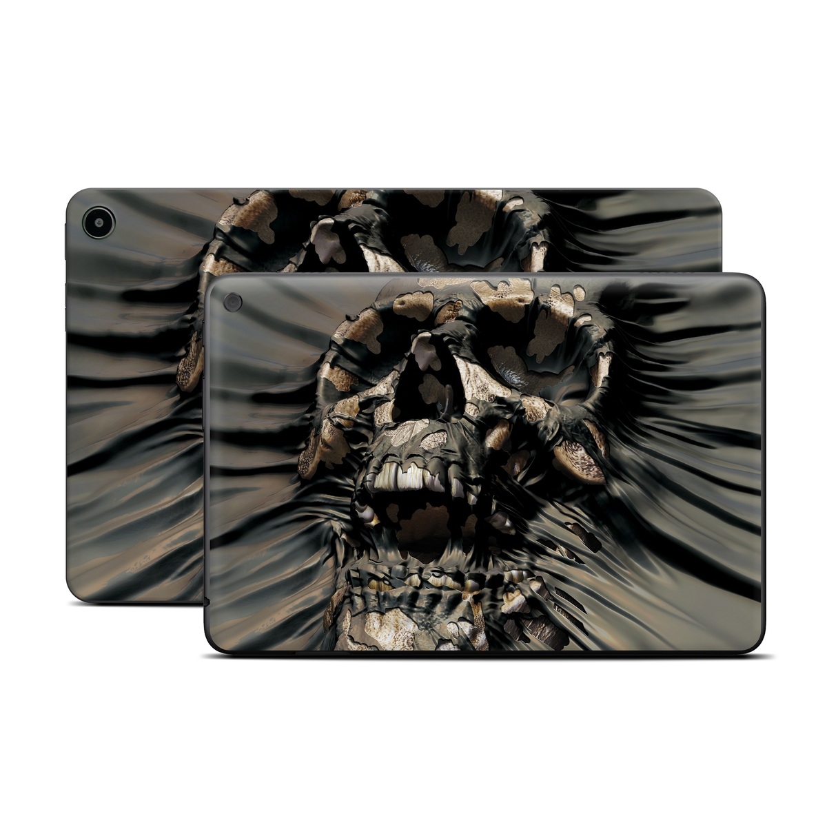 Amazon Fire Tablet Series Skin Skin design of Cg artwork, Fictional character, Illustration, Demon, Fiction, Supervillain, Mythology, Art, with black, green, gray, red colors