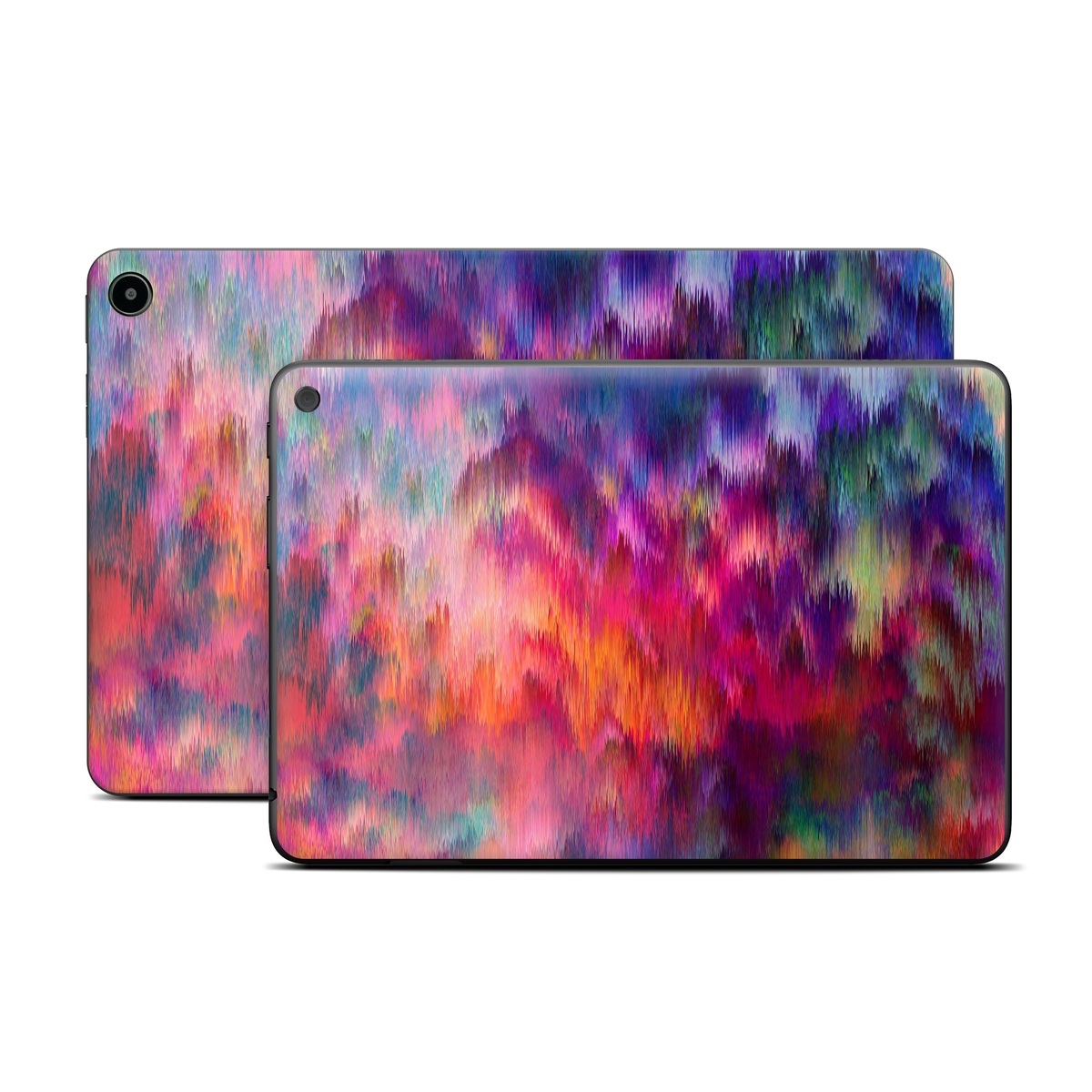 Amazon Fire Tablet Series Skin Skin design of Sky, Purple, Pink, Blue, Violet, Painting, Watercolor paint, Lavender, Cloud, Art, with red, blue, purple, orange, green colors