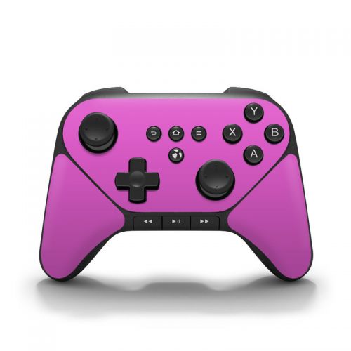 Solid State Vibrant Pink Amazon Fire Game Controller Skin