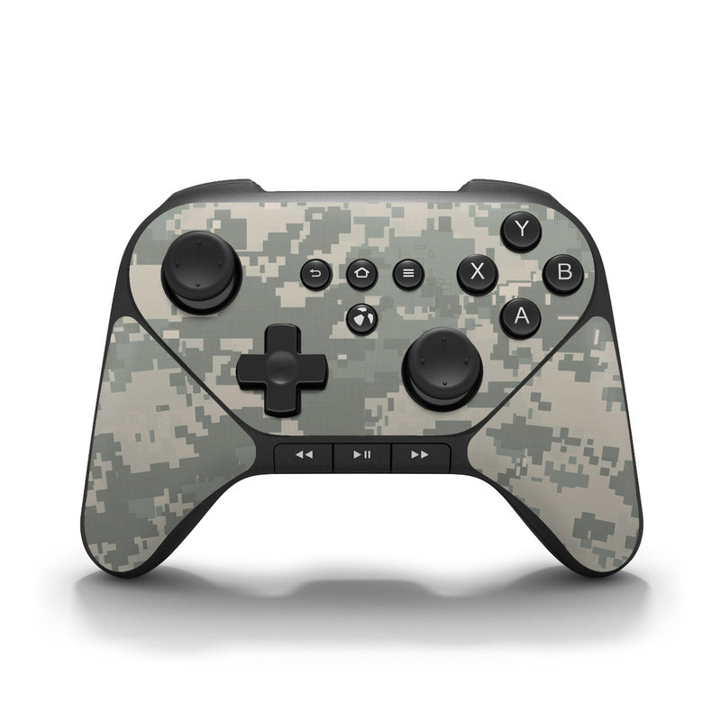 Amazon Fire Game Controller Skin design of Military camouflage, Green, Pattern, Uniform, Camouflage, Design, Wallpaper with gray, green colors