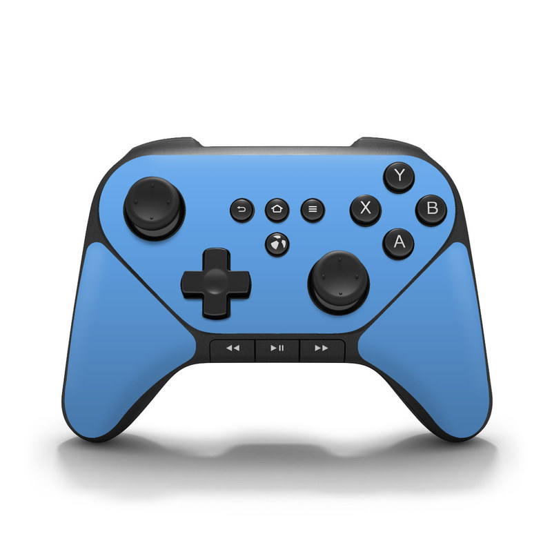 Amazon Fire Game Controller Skin design of Sky, Blue, Daytime, Aqua, Cobalt blue, Atmosphere, Azure, Turquoise, Electric blue, Calm, with blue colors
