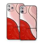 Abstract Red iPhone 11 Series Skin