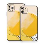 Abstract Yellow iPhone 11 Series Skin
