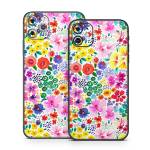 Artful Little Flowers iPhone 11 Series Skin