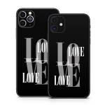 Black Love iPhone 11 Series Skin