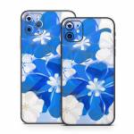 Blue Flowers iPhone 11 Series Skin