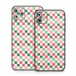 Christmas Checkers iPhone 11 Series Skin