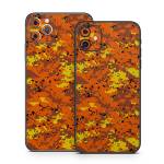 Digital Orange Camo iPhone 11 Series Skin