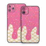 Strawberry Ice Cream Drip iPhone 11 Series Skin
