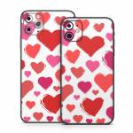 Hearts iPhone 11 Series Skin