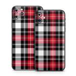 Red Plaid iPhone 11 Series Skin