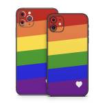 Rainbow Stripe iPhone 11 Series Skin