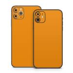 Solid State Orange iPhone 11 Series Skin