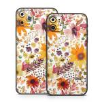 Summer Watercolor Sunflowers iPhone 11 Series Skin