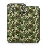 Woodland Camo iPhone 11 Series Skin