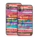 Watercolor Lines iPhone 11 Series Skin