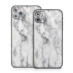White Marble iPhone 11 Series Skin