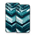 Watercolor Chevron iPhone 11 Series Skin