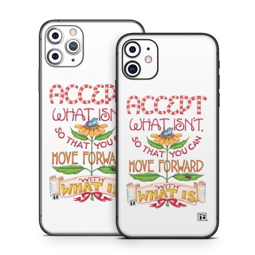 Accept What Isn't iPhone 11 Series Skin