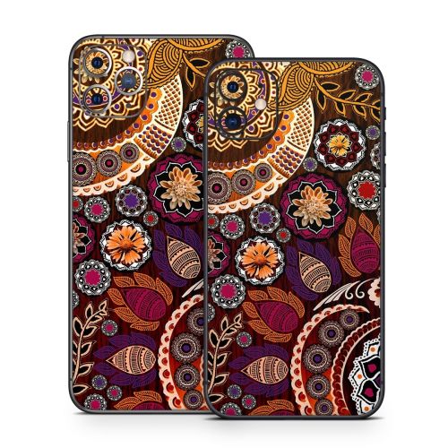 Autumn Mehndi iPhone 11 Series Skin