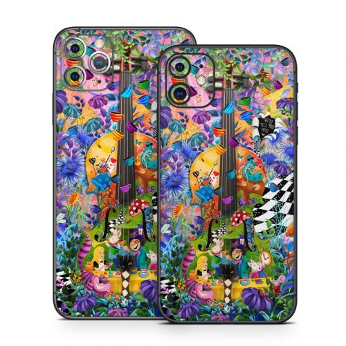 Alice's Wonderland Tea Party iPhone 11 Series Skin