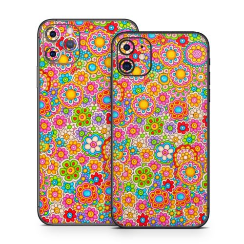 Bright Ditzy iPhone 11 Series Skin