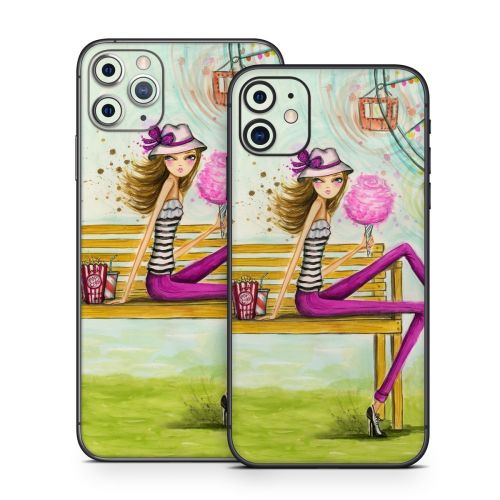 Carnival Cotton Candy iPhone 11 Series Skin