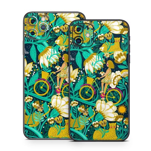 Cheetah Garden iPhone 11 Series Skin