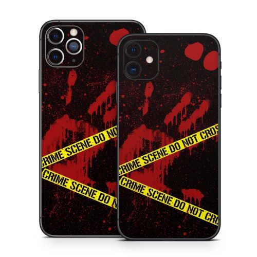 Crime Scene iPhone 11 Series Skin