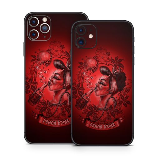 Demon Drink iPhone 11 Series Skin
