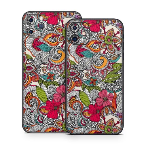 Doodles Color iPhone 11 Series Skin