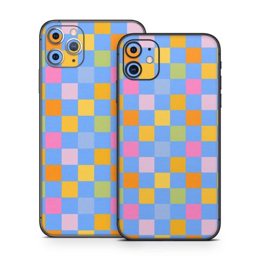Eclectic Checker iPhone 11 Series Skin