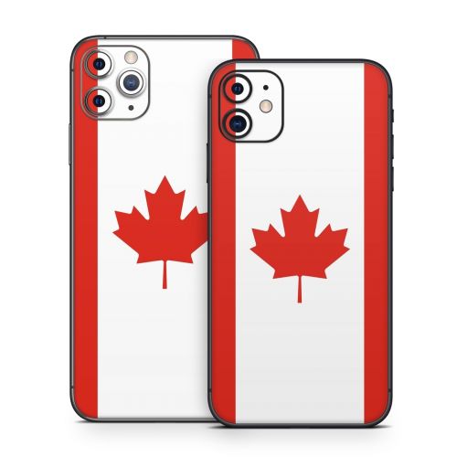 Canadian Flag iPhone 11 Series Skin