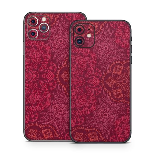Floral Vortex iPhone 11 Series Skin