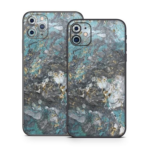 Gilded Glacier Marble iPhone 11 Series Skin