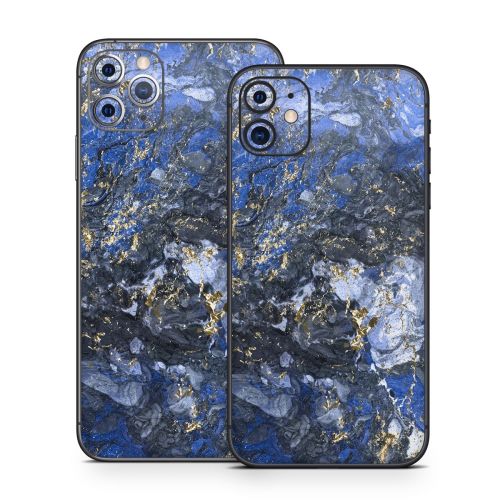 Gilded Ocean Marble iPhone 11 Series Skin