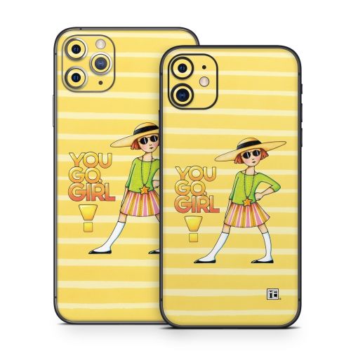 You Go Girl iPhone 11 Series Skin