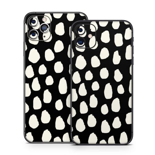 Inky Spots Black iPhone 11 Series Skin