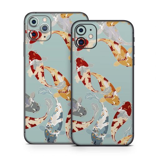 KoiFish Pond iPhone 11 Series Skin