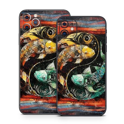 Koi Fish Yin Yang iPhone 11 Series Skin