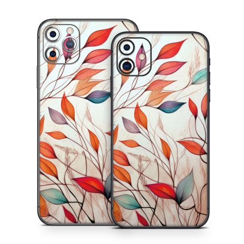 Leaf Sketches iPhone 11 Series Skin