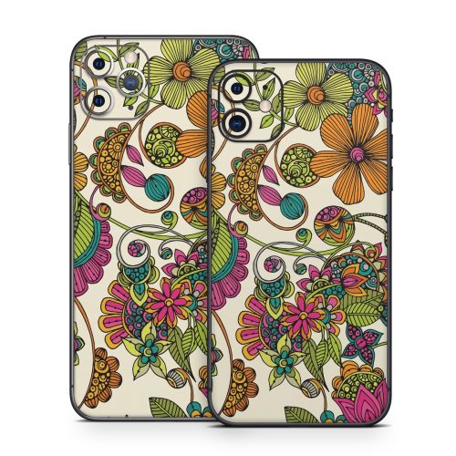 Maia Flowers iPhone 11 Series Skin