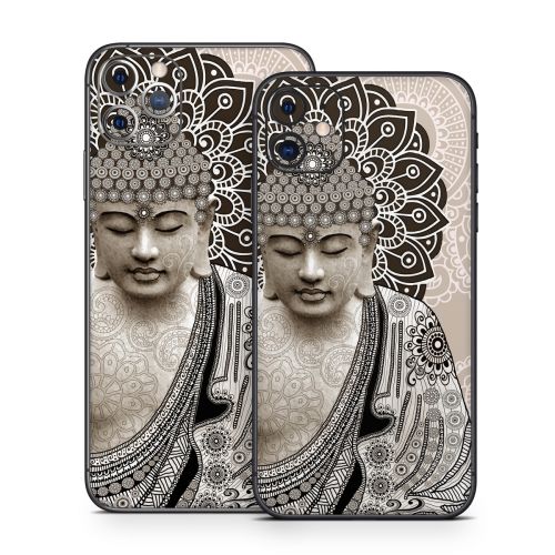 Meditation Mehndi iPhone 11 Series Skin