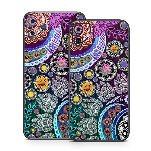 Mehndi Garden iPhone 11 Series Skin