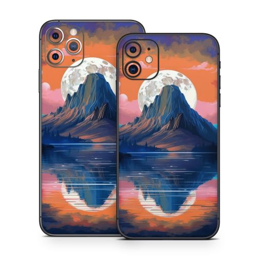 Mountain Moonrise iPhone 11 Series Skin