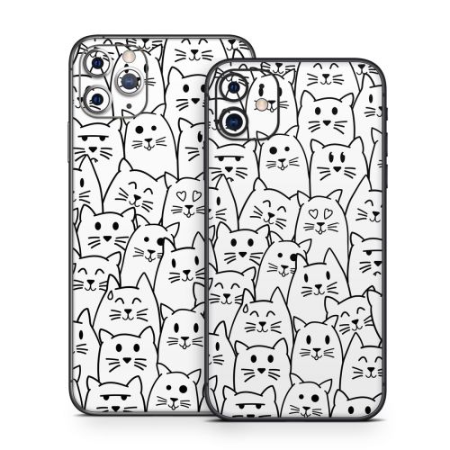 Moody Cats iPhone 11 Series Skin