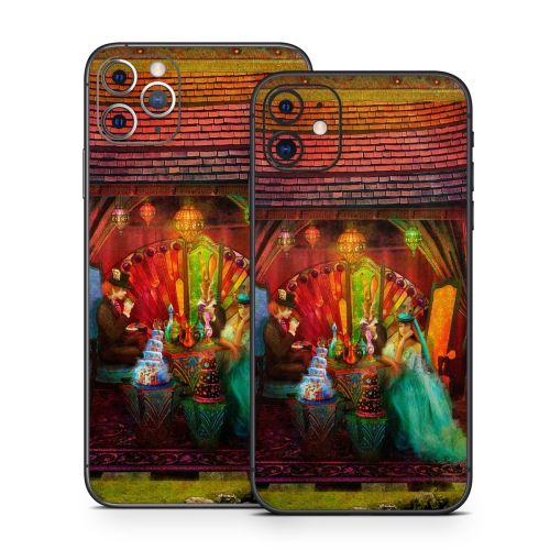 A Mad Tea Party iPhone 11 Series Skin