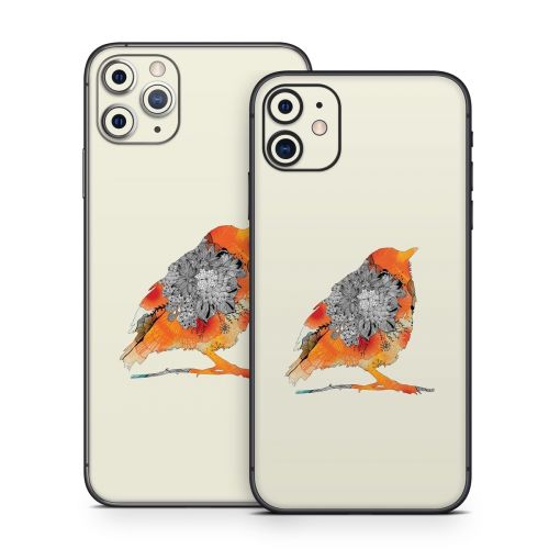 Orange Bird iPhone 11 Series Skin